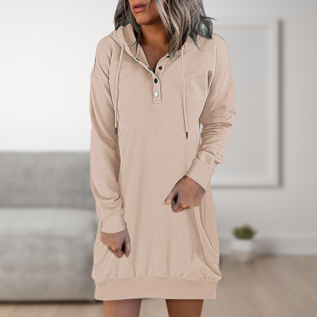 Robe Pull Douillet à Capuche pour Femme et Homme