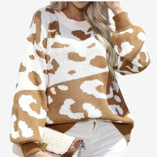 Pull Femme Confortable Col Rond - LuxeStyle