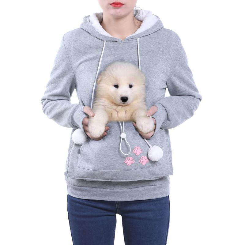 Sweat À Capuche Douillet pour Femme avec Poche Intérieure