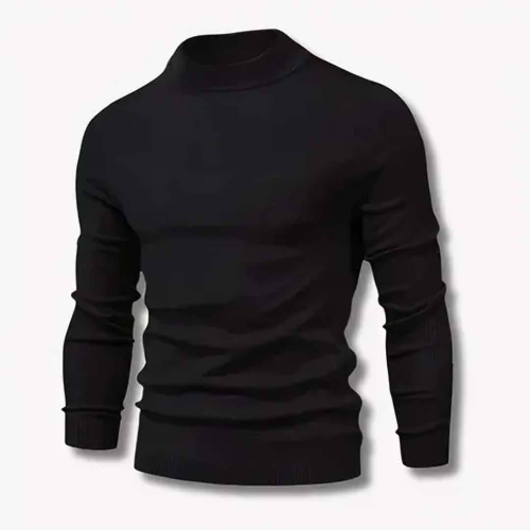 Pull Col Enroulé Douillet Homme
