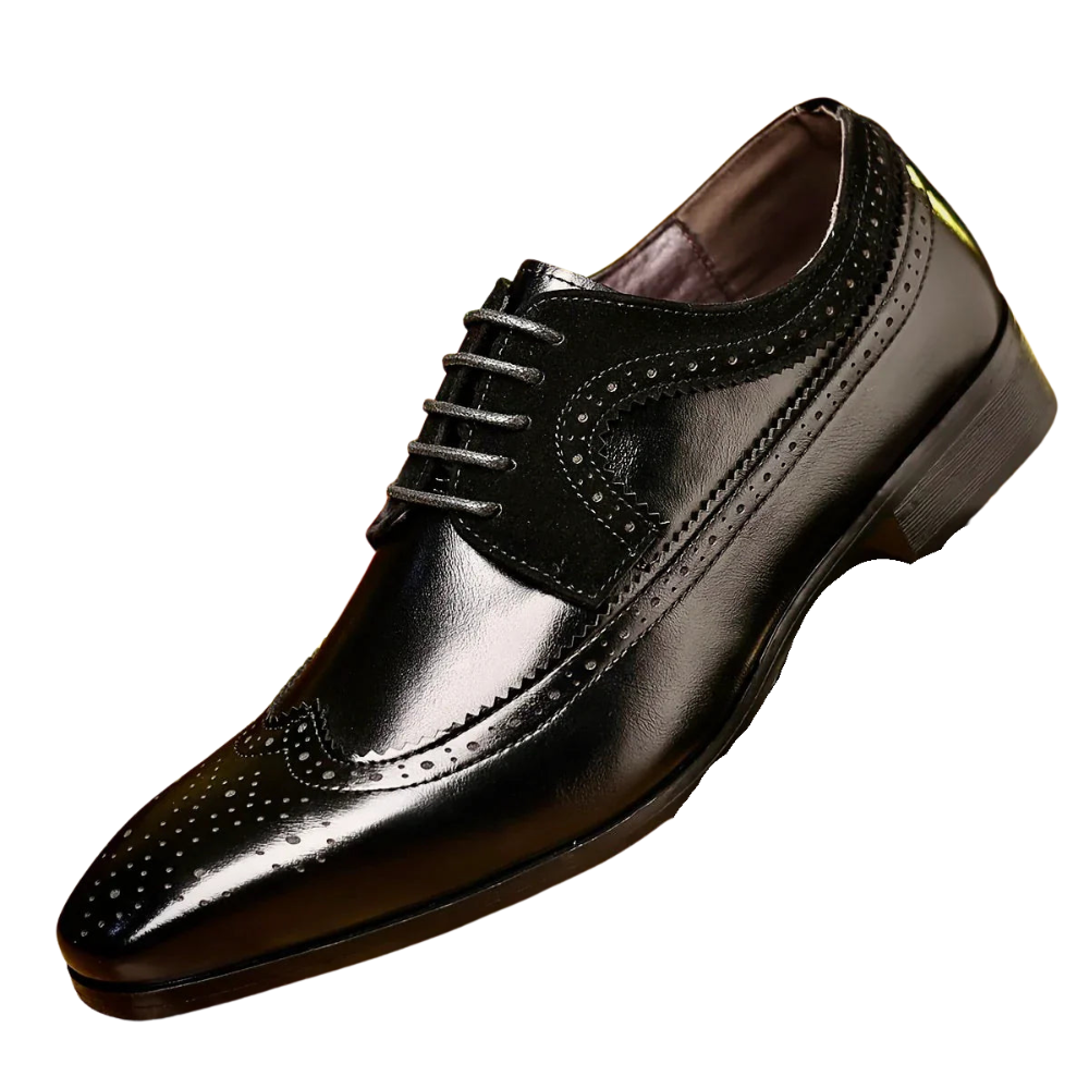 Chaussures à Lacets Élégantes Pointues - LuxeStyle