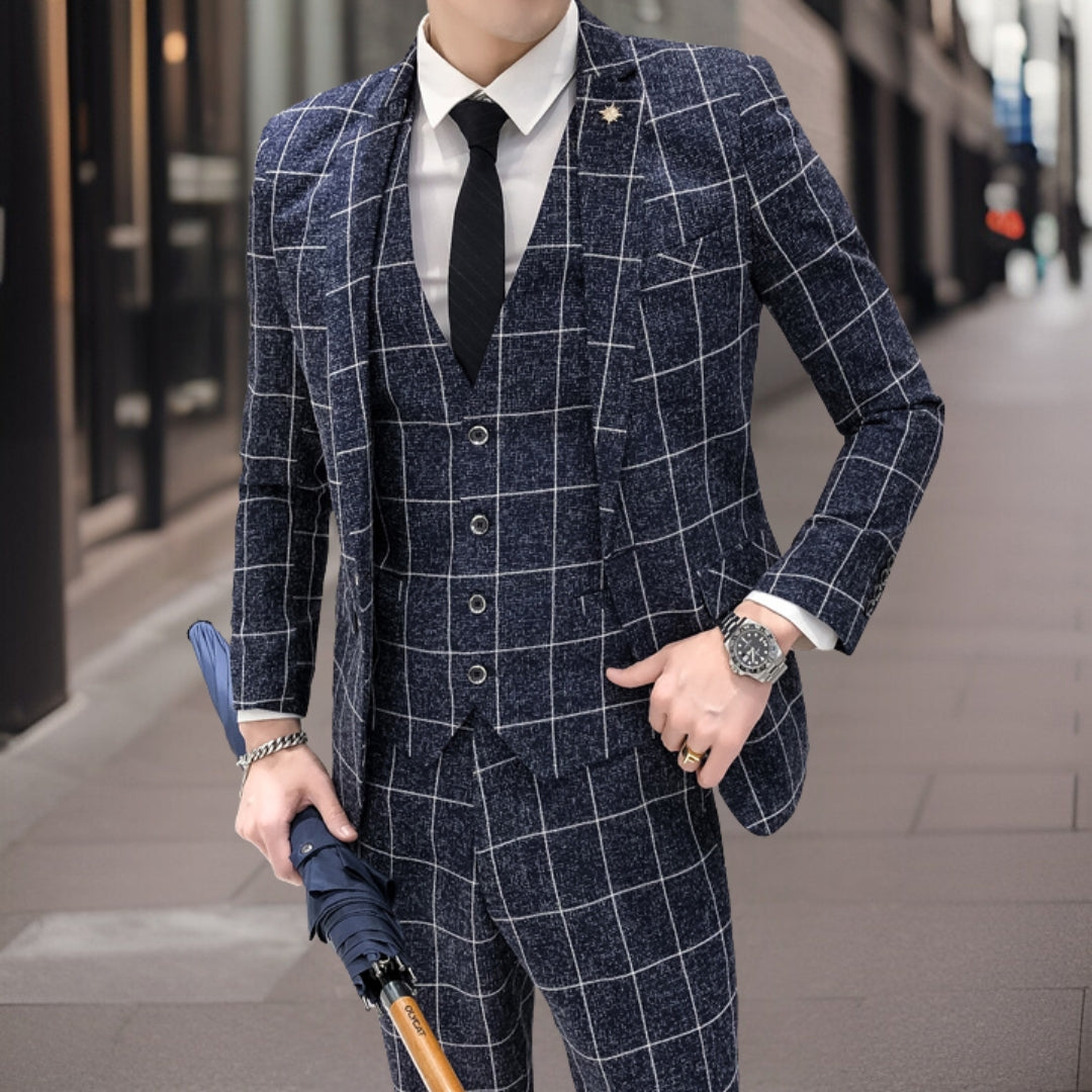 Costume Mariage Homme Élégant 3 Pièces