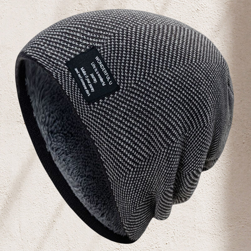 Bonnet Tricoté Douillet Hiver pour Adulte