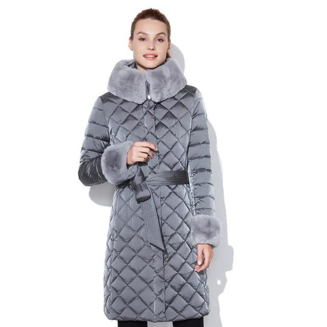 Manteau Hiver Femme Élégant Long