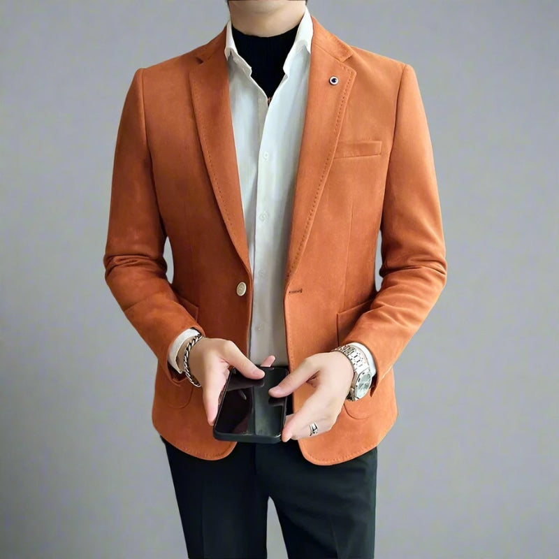Blazer Homme Chic à Manches Longues