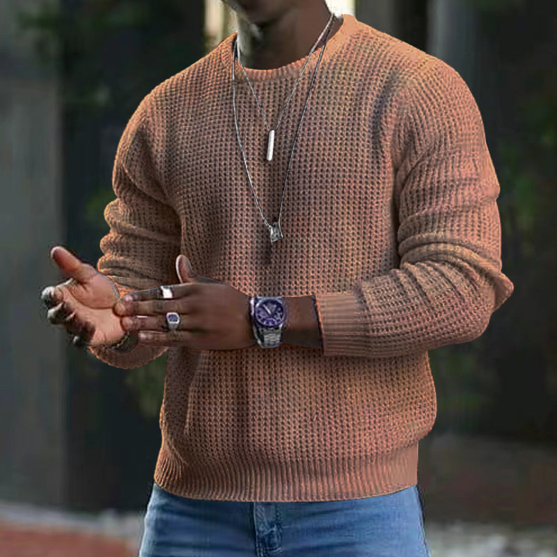 Pull Classique à Manches Longues pour Homme