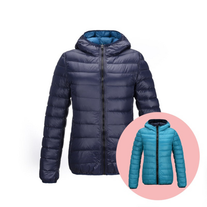 Veste Hiver Douillet Réversible Féminine