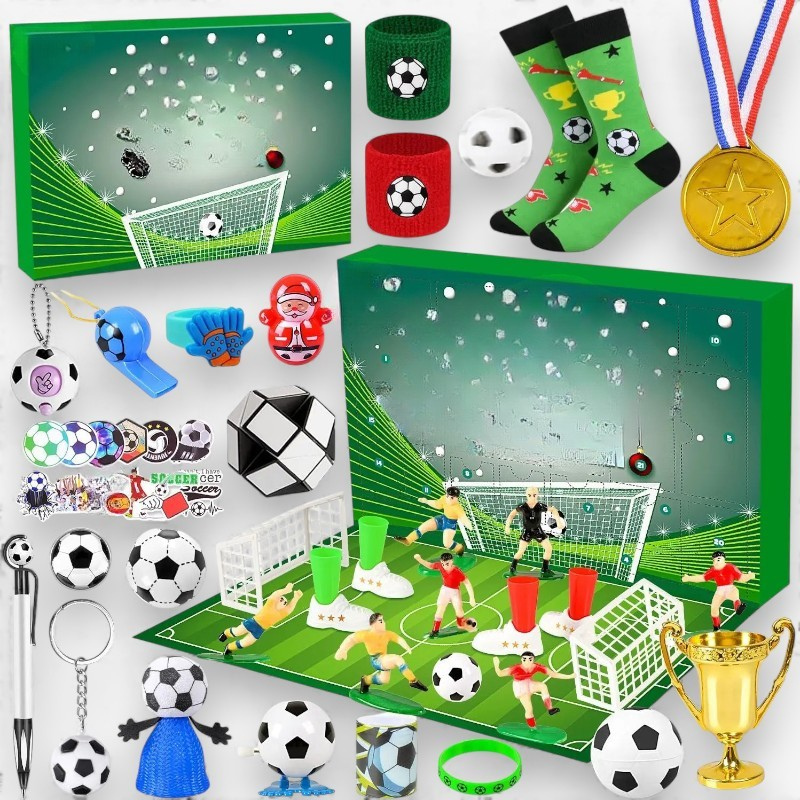 Calendrier de l'Avent Foot Enfant avec Cadeaux - LuxeStyle