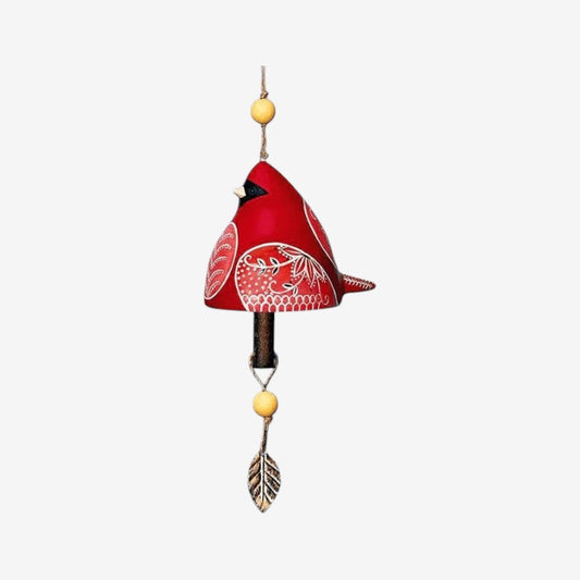 Carillon à Vent Élégant avec Motifs de Feuilles - LuxeStyle