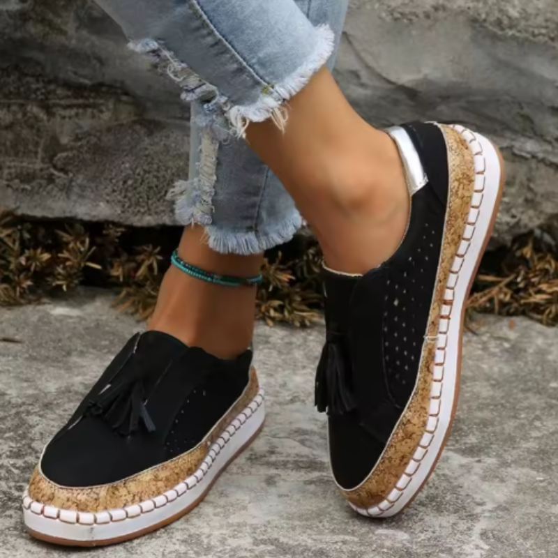 Chaussures Freya - Loafers Élégants à Pompon pour Homme - LuxeStyle