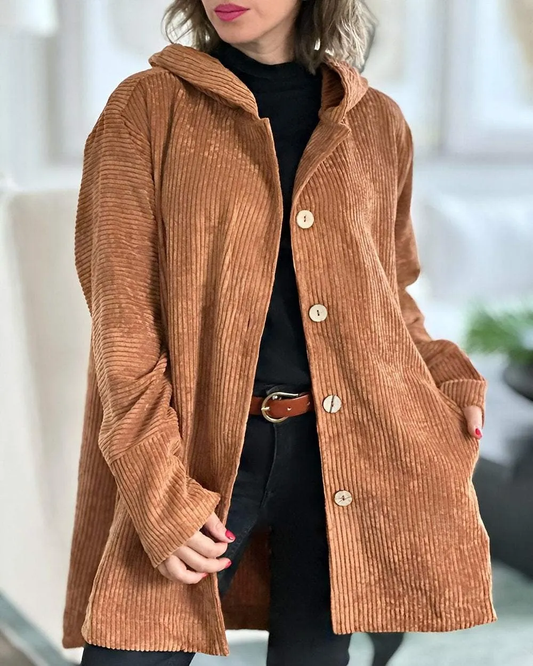 Veste Dégagée à Capuche pour Femme - Parfaite pour Tous les Jours - LuxeStyle