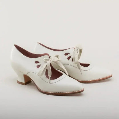 Chaussures à Talons Élégantes Découpées