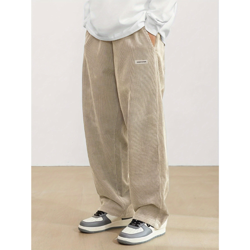 Pantalon Homme Relaxe et Confortable pour Tous les Jours