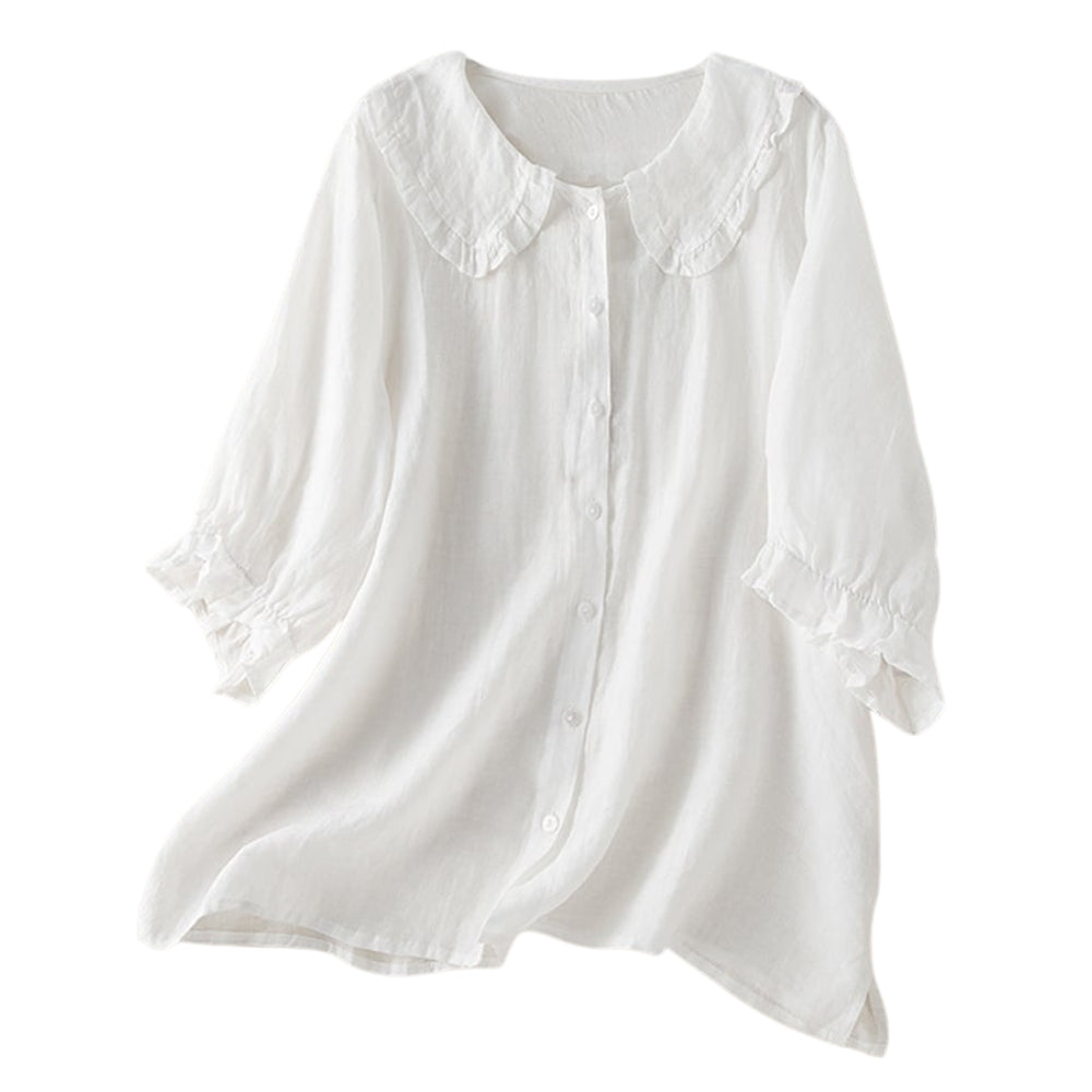 Chemise Femme Manches Longues Style Détendu