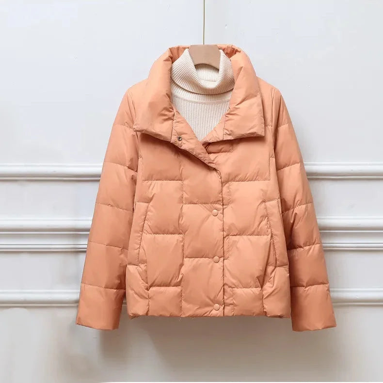 Veste Hivernale Douillette pour Femme avec Décoration Brodée - LuxeStyle