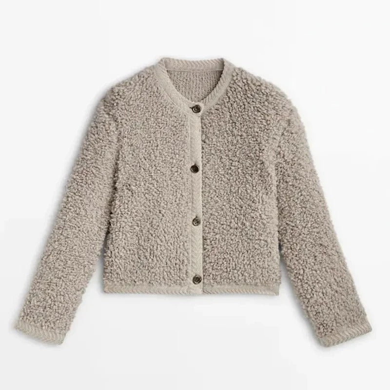 Cardigan Chic Boutonné pour Femme