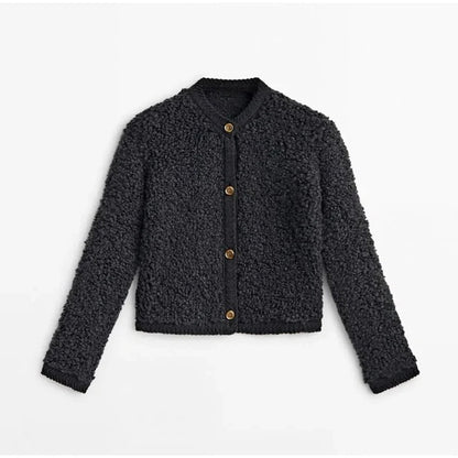 Cardigan Chic Boutonné pour Femme
