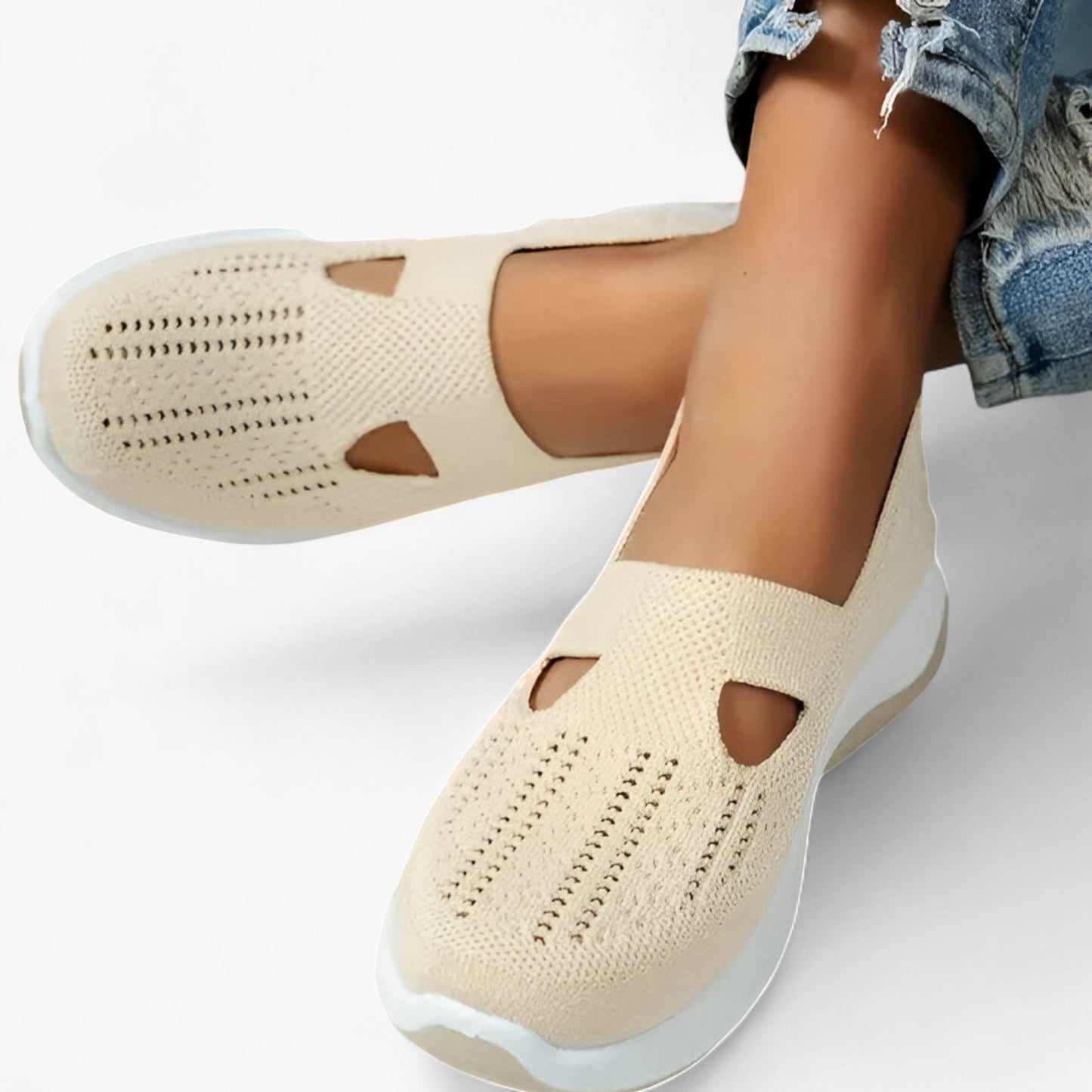 Chaussures féminines légères avec semelle souple et style élégant