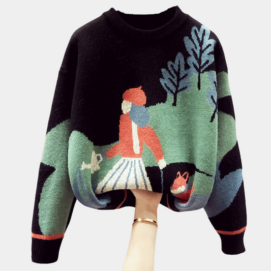 OHANA - Pull D'hiver Elégant pour Femmes