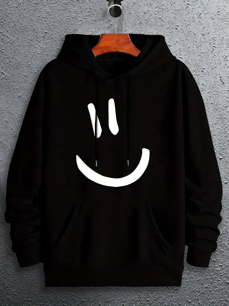 Sweat À Capuche Coloré Pour Homme Avec Imprimé Fun - LuxeStyle