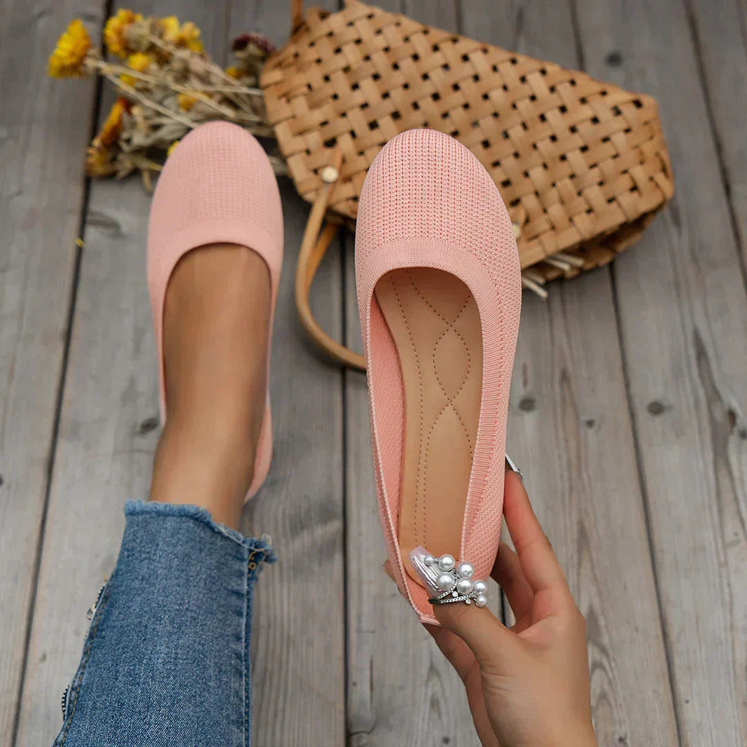 Ballerines Femmes Confort en Mesh Léger