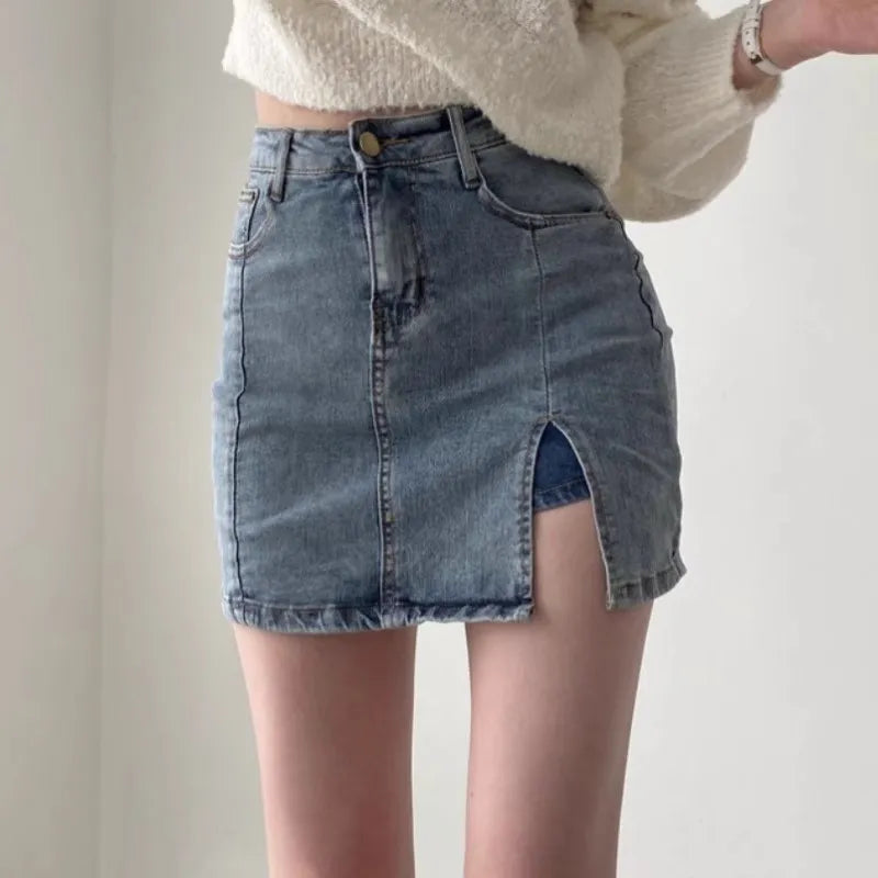 Jupe Femme Élégante Taille Haute Décontractée - LuxeStyle