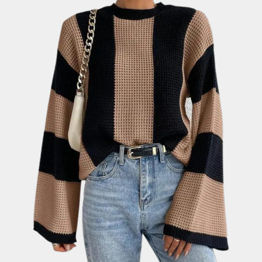 MARTHA - Pull en Tricot Décontracté pour Femmes