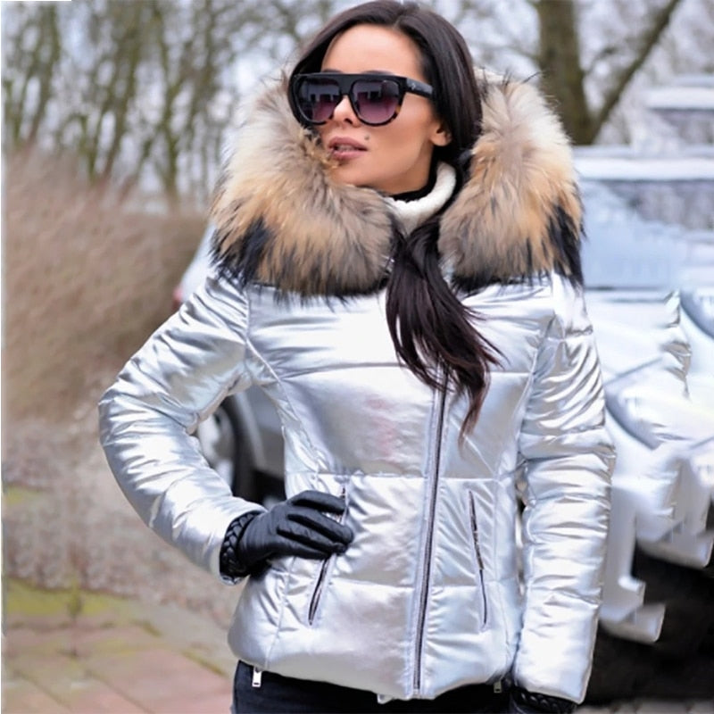 Veste Mode Hiver À Capuche