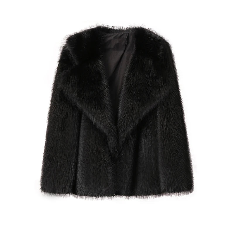 Manteau Femme Hiver Élégant avec Fermeture Cachée