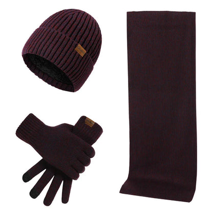 Tenue Hiver Complète : Bonnet, Écharpe et Gants Chauds