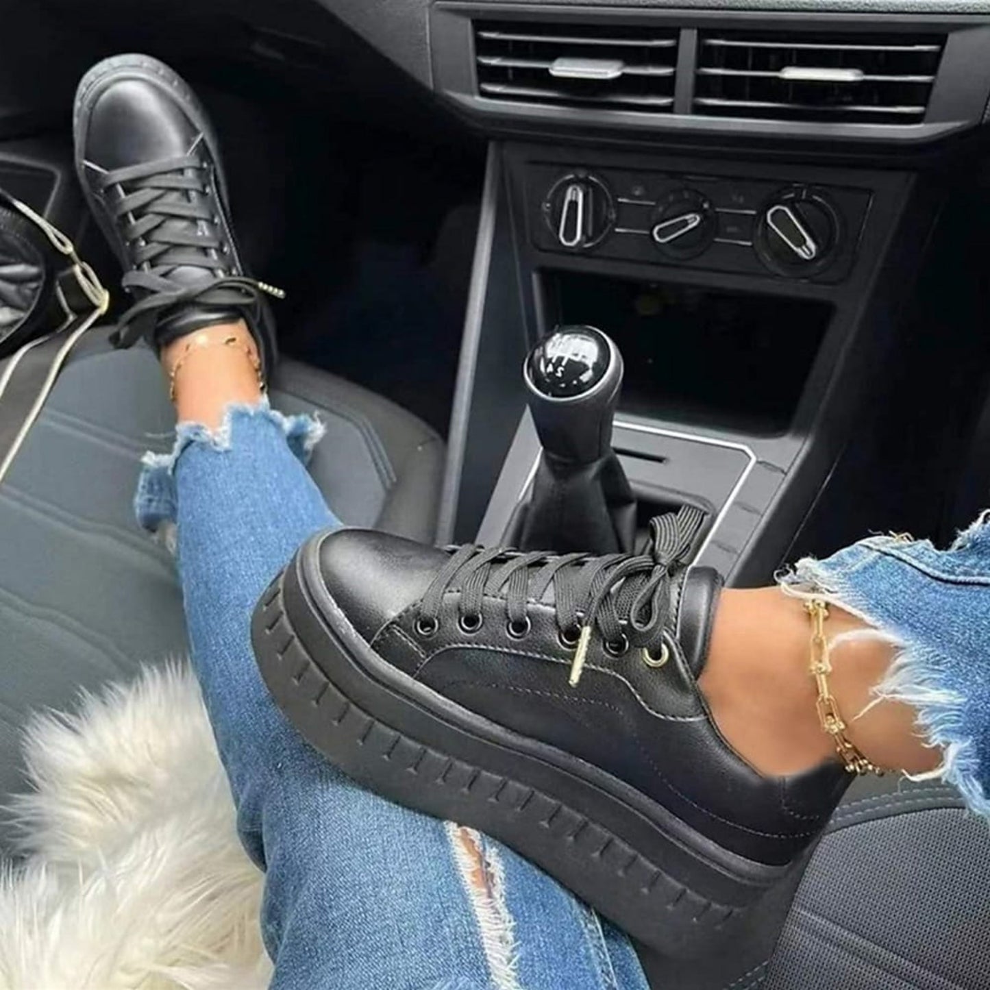Baskets Fashion Élégantes pour Femme