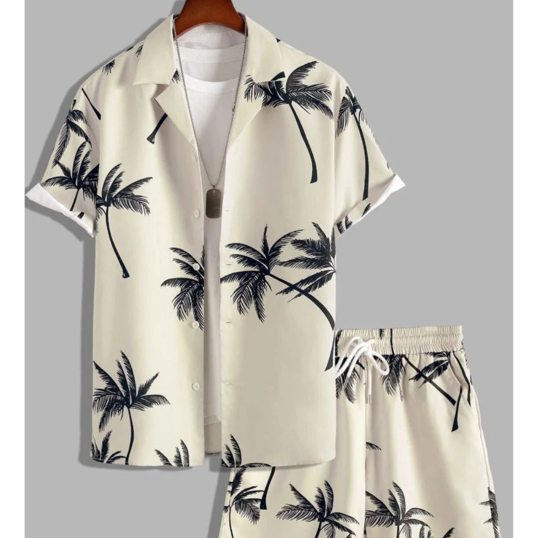 Costume Homme Été Deux Pièces Désign