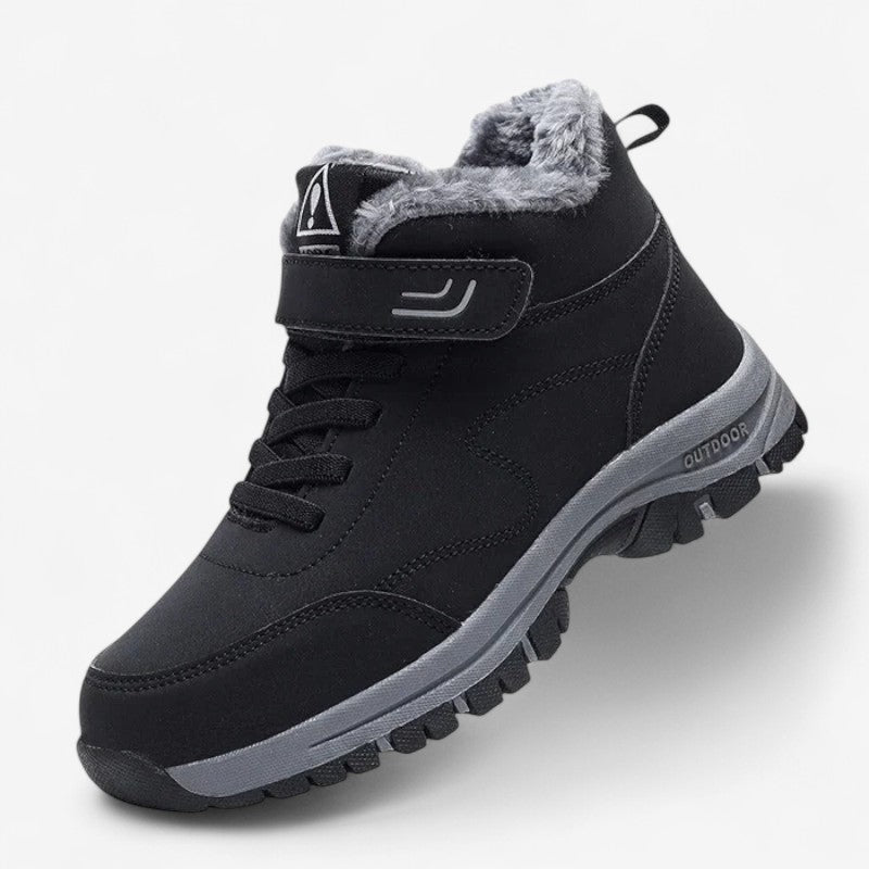 Bottines Hivernales Doublées avec Semelle Grip