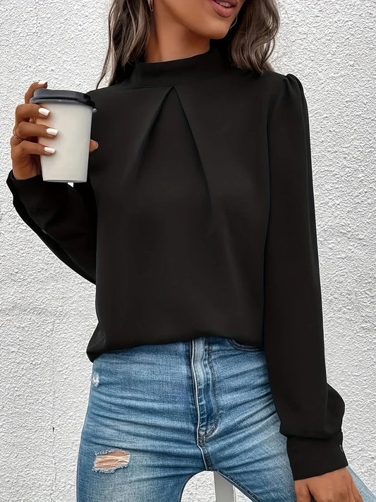 Blouse Élégante Pour Femme - Parfaite Pour Le Bureau Ou La Soirée - LuxeStyle