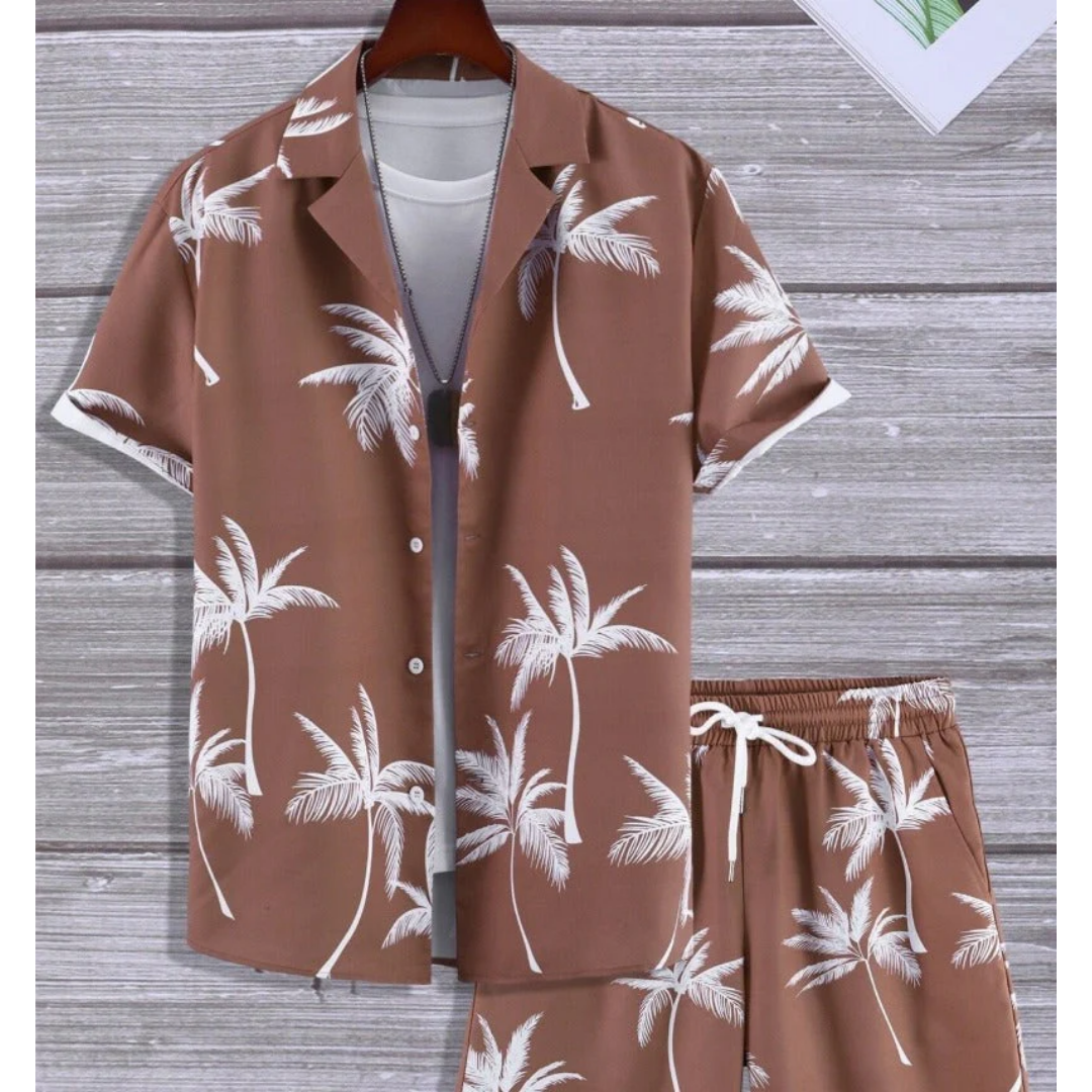 Costume Homme Été Deux Pièces Désign