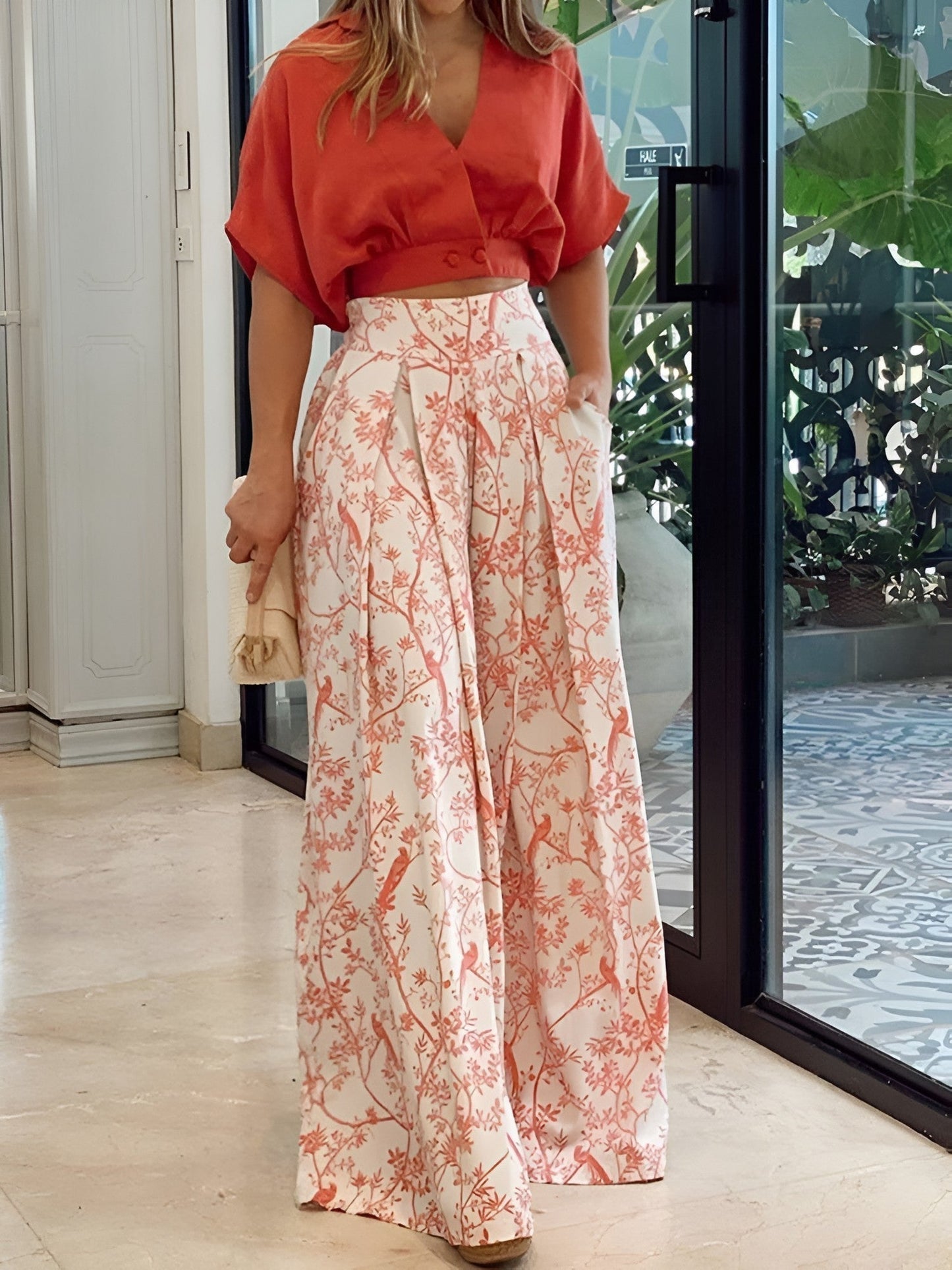 Ensemble deux pièces femme décontracté et chic