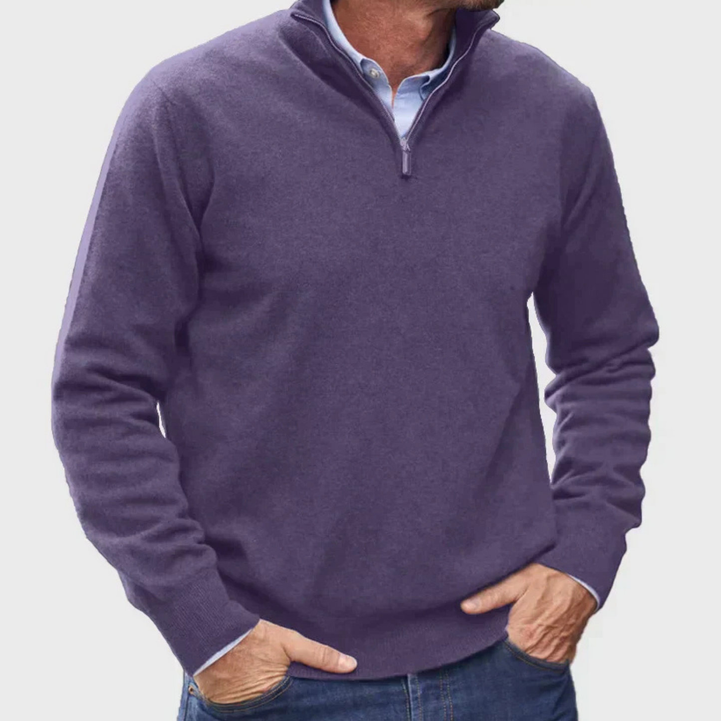 Pull douillet hiver homme