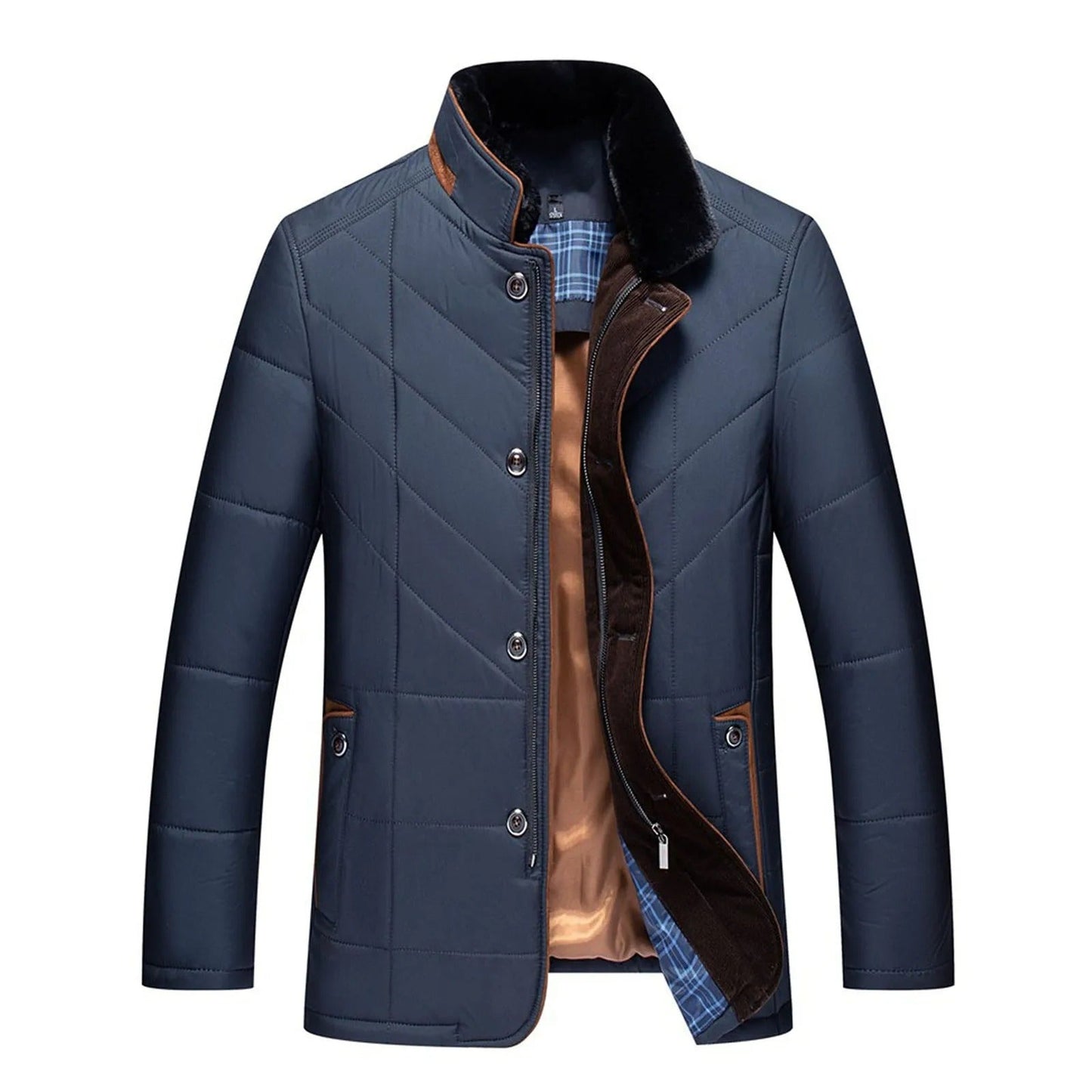Veste Hiver Douillette Élégante