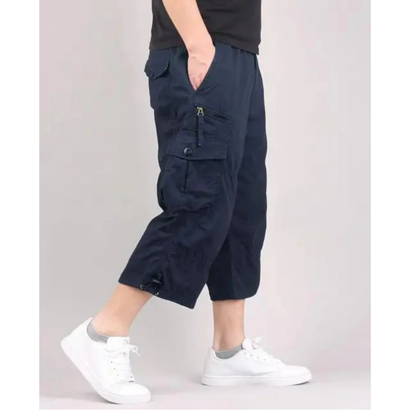 Short Décontracté Homme - Short Cargo Léger pour Été