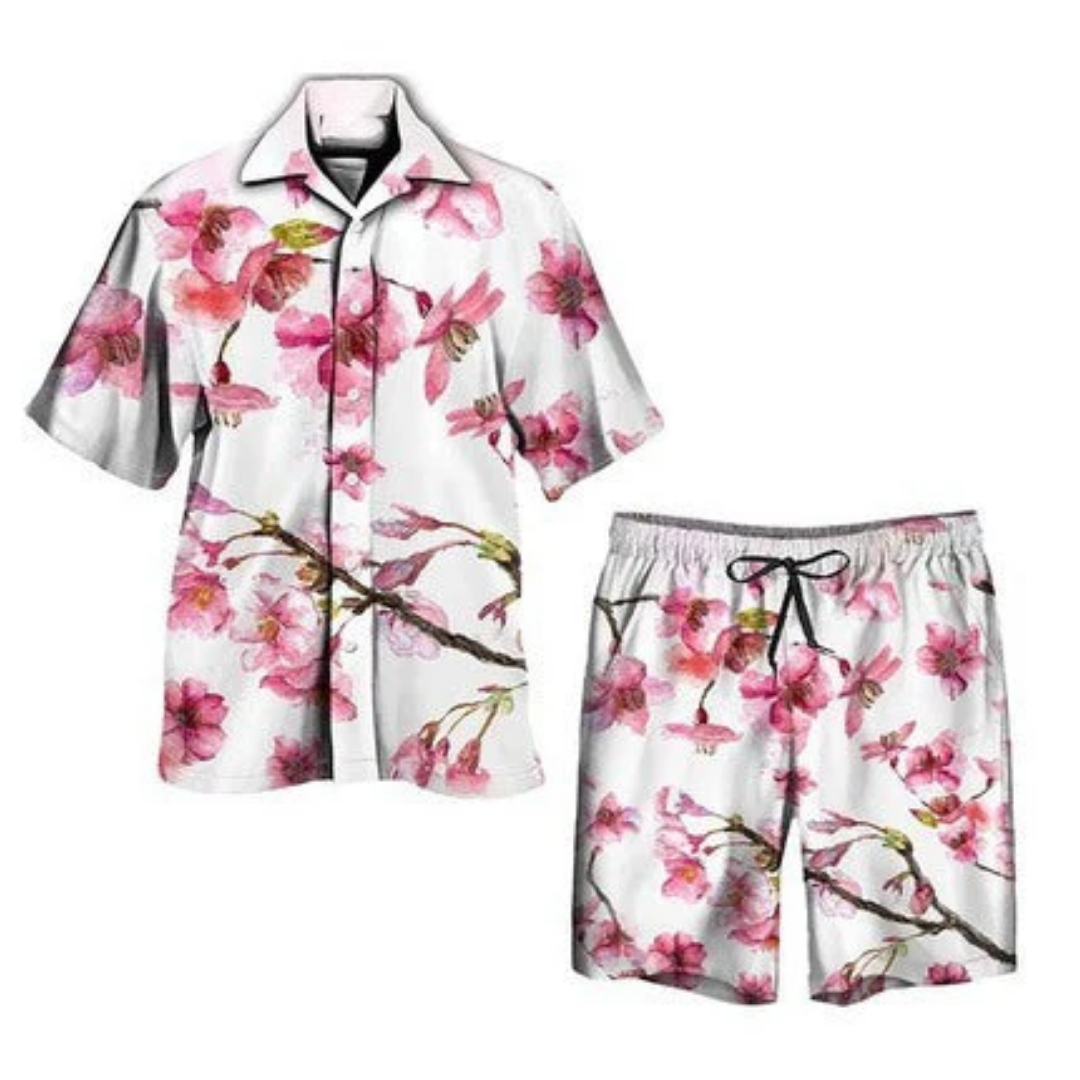 Costume Homme Été Deux Pièces Désign