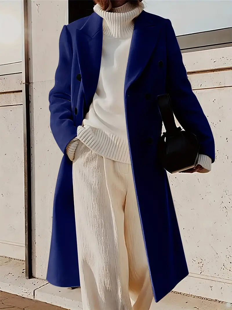 Manteau Femme Élégant - Trench Cachemire Chic et Raffiné