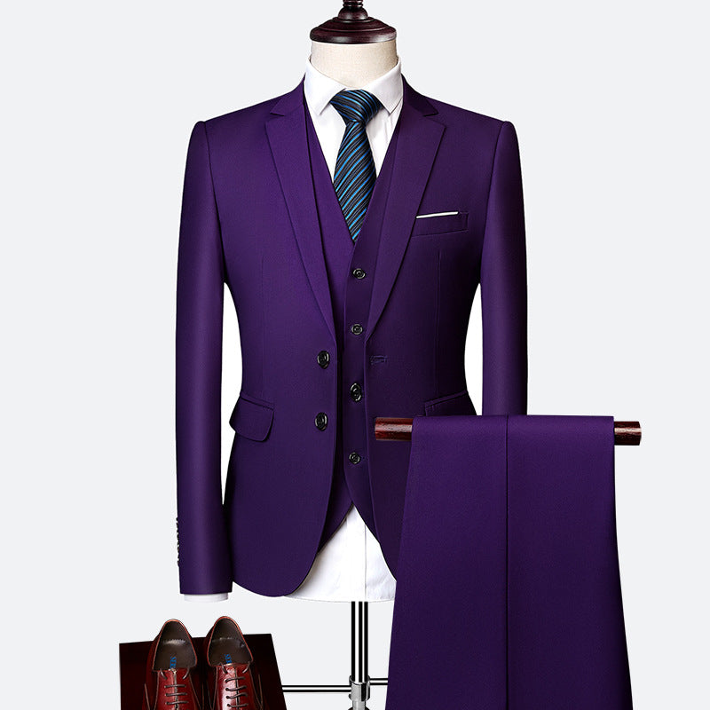 Costume Homme Chic 3 Pièces - Élégant et Confortable pour Soirées