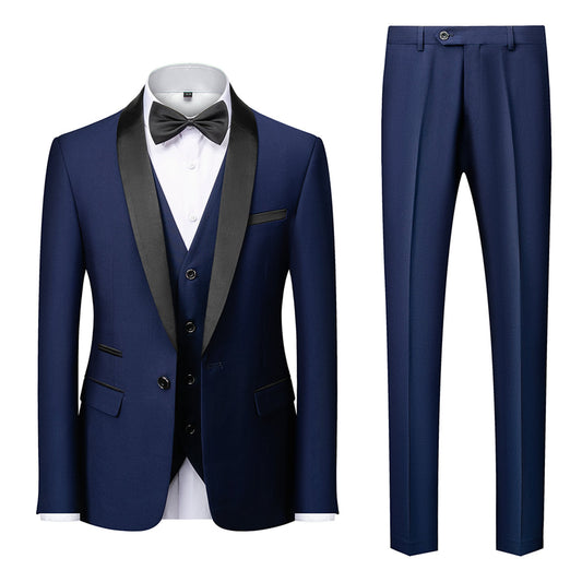 Costume 3 Pièces Élégant Pour Mariage Homme | Chic Classique - luxestyle