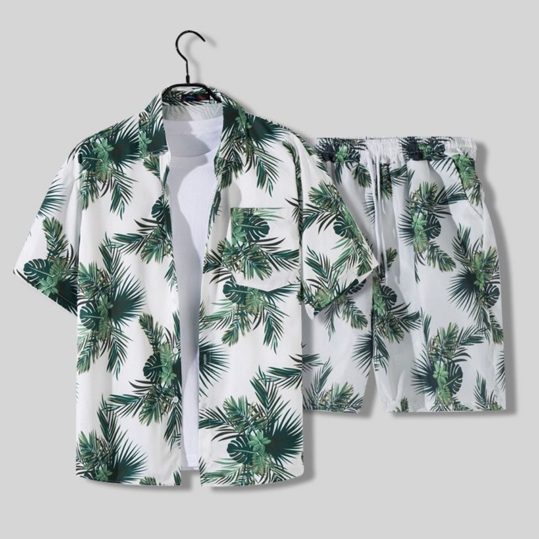 Costume Homme Été Deux Pièces Désign