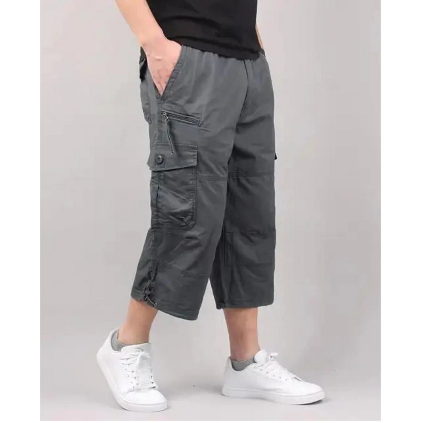 Short Décontracté Homme - Short Cargo Léger pour Été