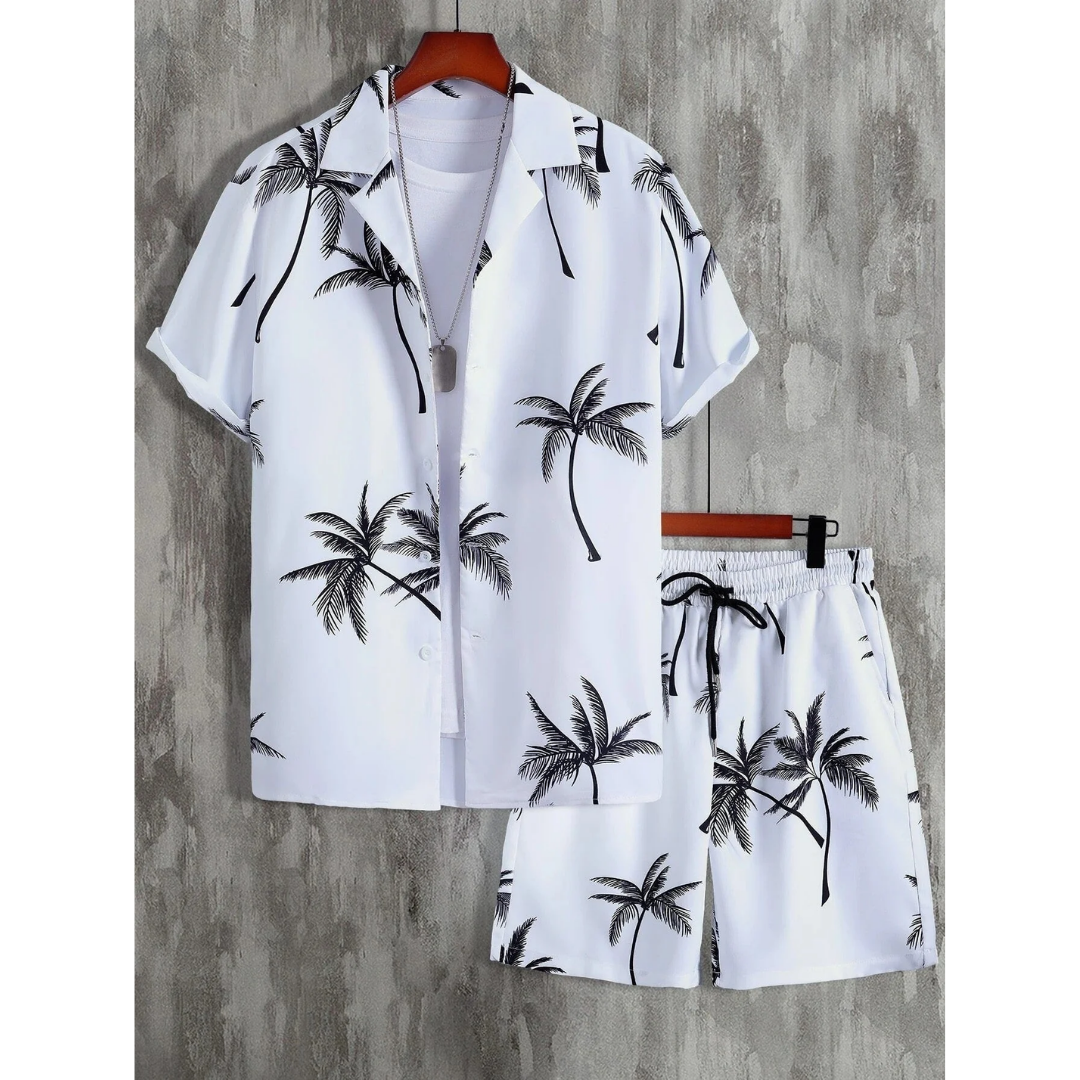 Costume Homme Été Deux Pièces Désign