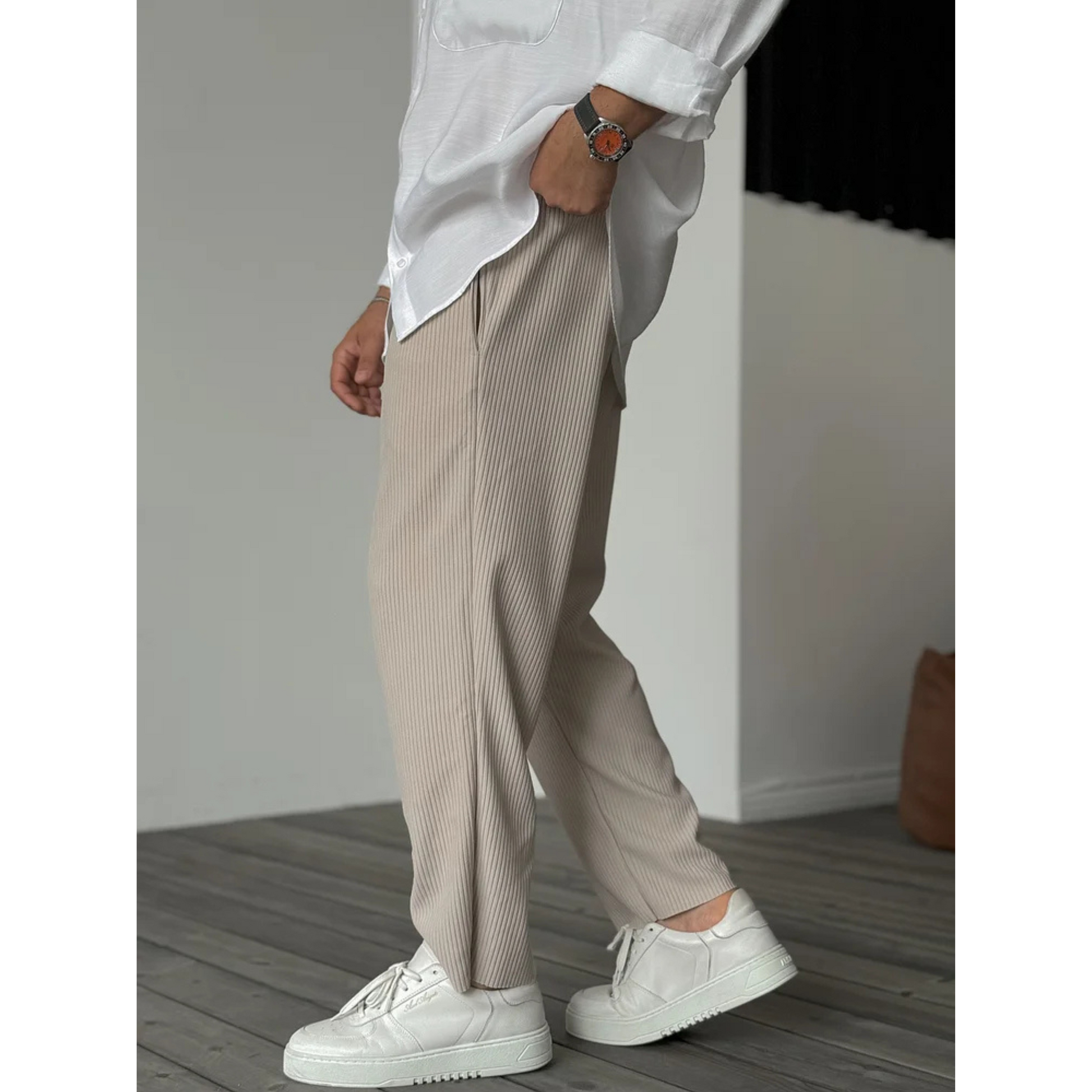 Pantalon Homme Urbain Chic et Confortable - luxestyle