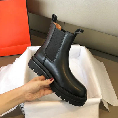 Bottines Chelsea Féminines Haut de Gamme - luxestyle