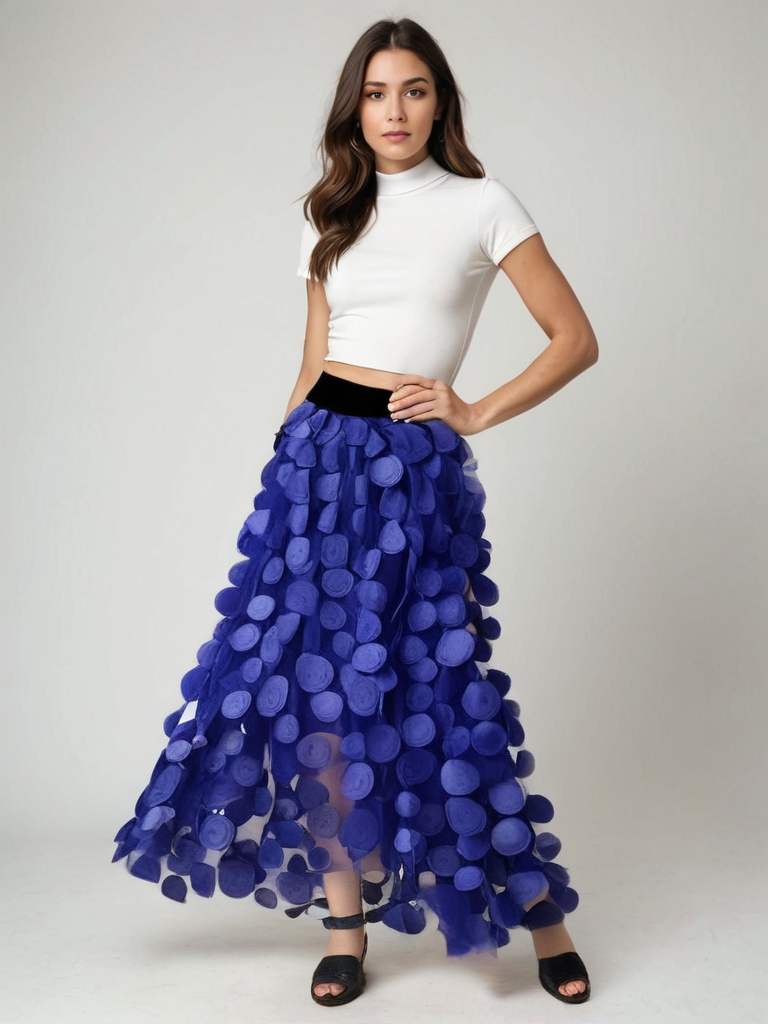 Jupe Longue Élégante pour Femmes Chic et Confortable