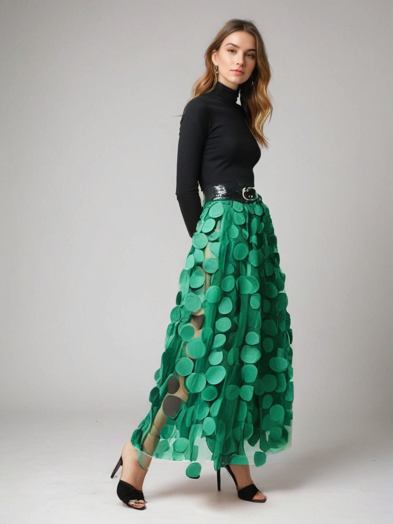 Jupe Longue Élégante pour Femmes Chic et Confortable